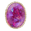 Purple Turquoise Platter Ring - Barse Jewelry