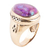 Purple Turquoise Teardrop Ring - Barse Jewelry