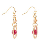 Quartz and Crystal Dangling Earrings - Barse Jewelry