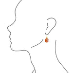 Red Agate Drop Earrings - Barse Jewelry