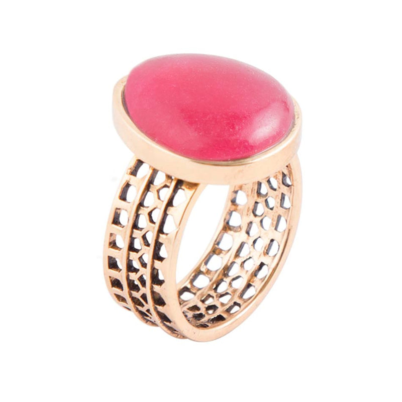 Red Onyx Colosseum Ring - Barse Jewelry