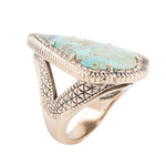 Refined Arrow Genuine Turquoise Ring - Barse Jewelry