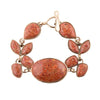 Revival Orange Sponge Coral Bracelet - Barse Jewelry