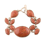 Revival Orange Sponge Coral Bracelet - Barse Jewelry