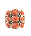 Revival Orange Sponge Coral Ring - Barse Jewelry