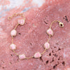 Rhodonite and Bronze Line Bracelet - Barse Jewelry