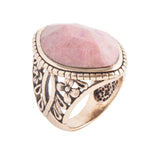 Rhodonite Marquis Ring - Bronze - Barse Jewelry