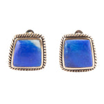 Roped Lapis Clip Earrings - Barse Jewelry