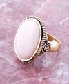 Rosie Pink Opal Ring - Barse Jewelry