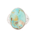 Rustic Refinement Ring -Turquoise - Barse Jewelry