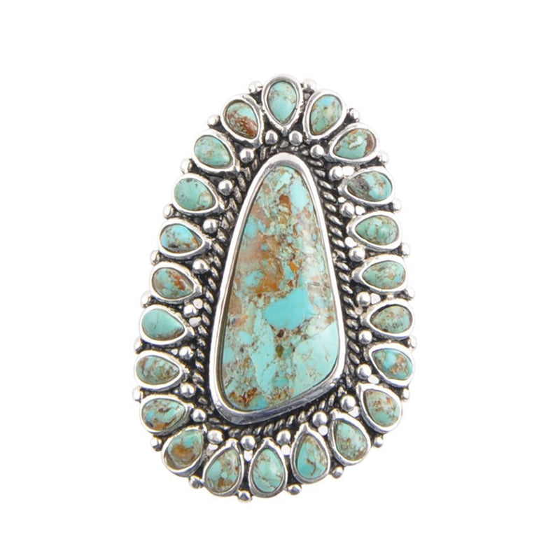 Sedona Turquoise and Sterling Silver Ring - Barse Jewelry