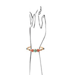 Shades of Multi Stone Bronze Cuff Bracelet - Barse Jewelry