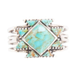 Sharp Turquoise and Sterling Silver Ring - Barse Jewelry
