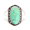 Shielded Lime Turquoise Ring - Barse Jewelry