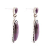 Shielded Purple Turquoise Earring - Barse Jewelry