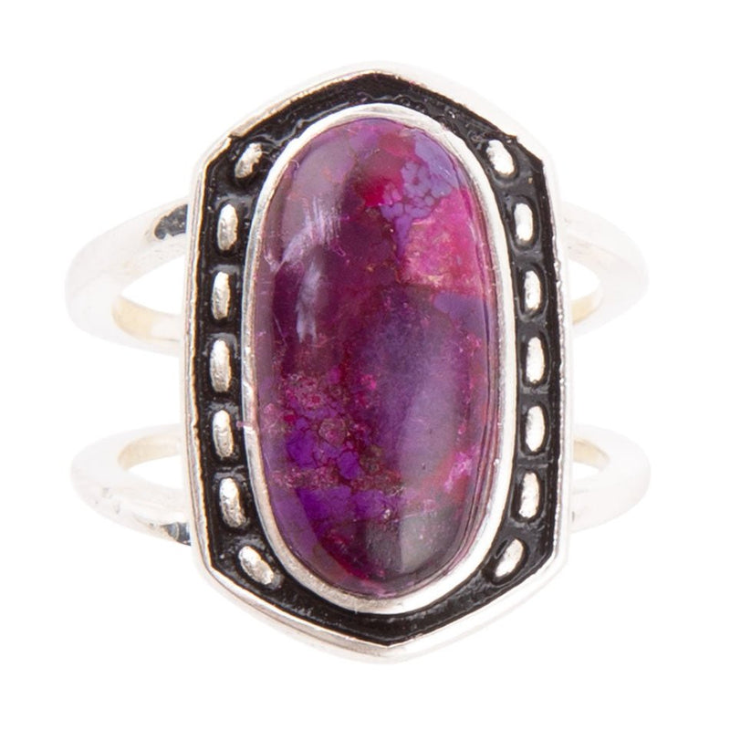 Shielded Purple Turquoise Ring - Barse Jewelry