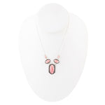 Shielded Rhodonite Necklace - Barse Jewelry