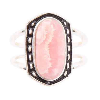 Shielded Rhodonite Ring - Barse Jewelry