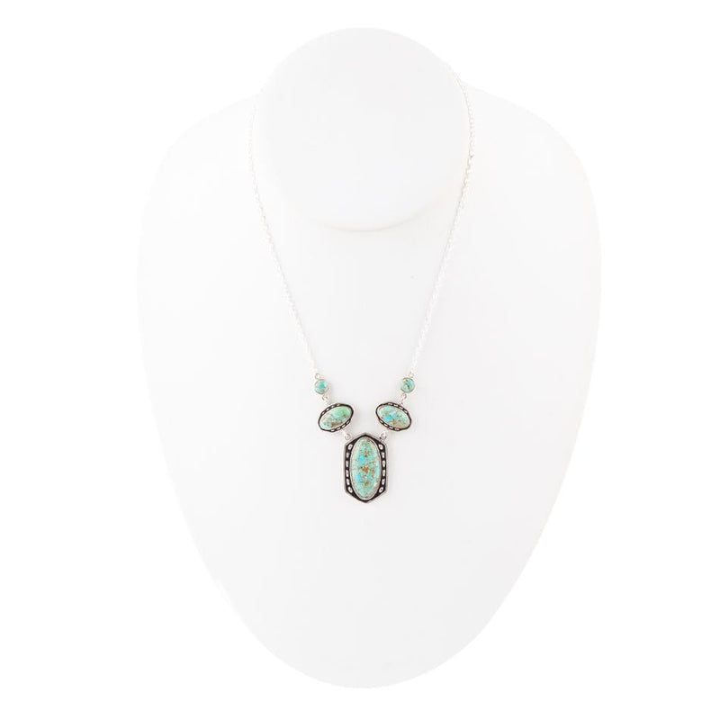 Shielded Turquoise Necklace - Barse Jewelry