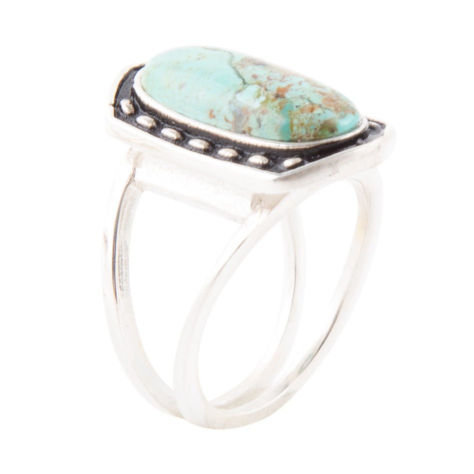 Shielded Turquoise Ring - Barse Jewelry