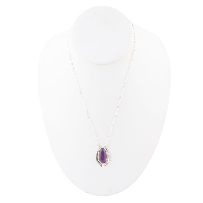 Shine Bright Amethyst Necklace - Barse Jewelry
