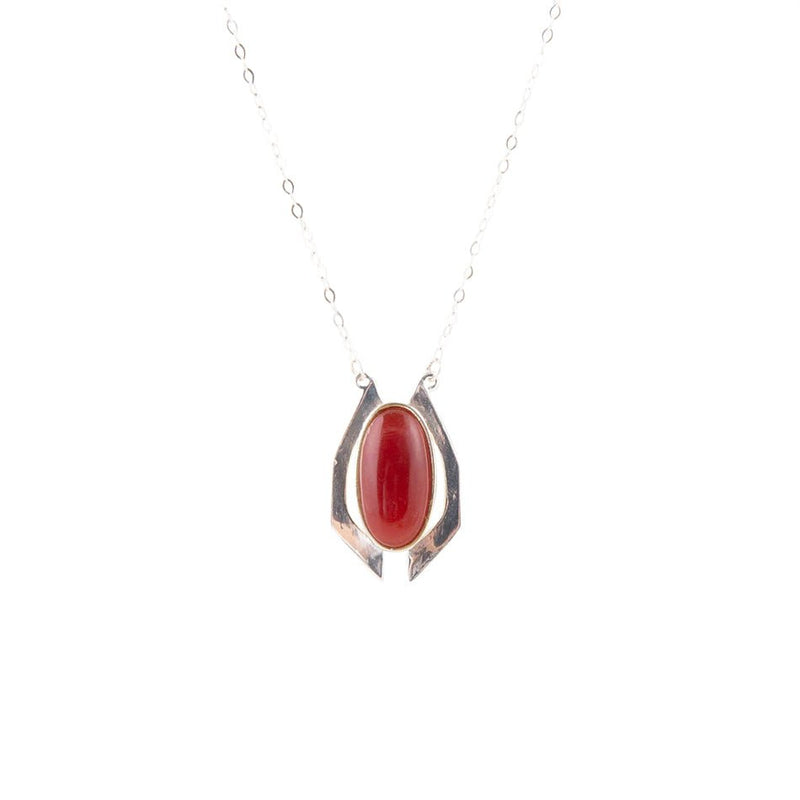 Shine Bright Carnelian Necklace - Barse Jewelry