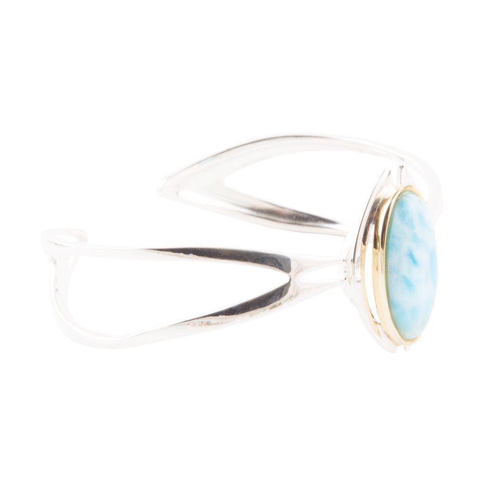 Shine Bright Larimar Cuff Bracelet - Barse Jewelry