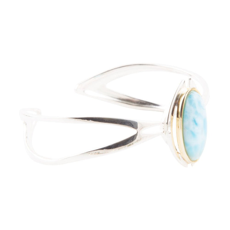 Shine Bright Larimar Cuff Bracelet - Barse Jewelry