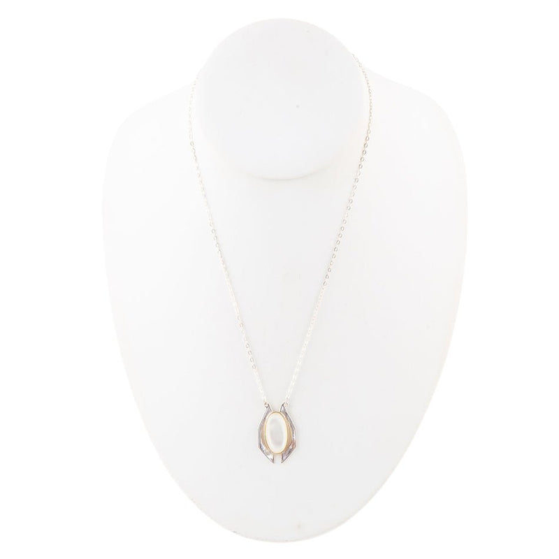 Shine Bright Mother of Pearl Necklace - Barse Jewelry