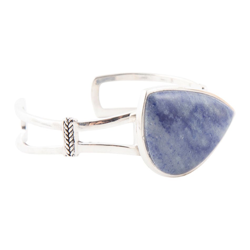 Sky Blue Kyanite Cuff Bracelet - Barse Jewelry