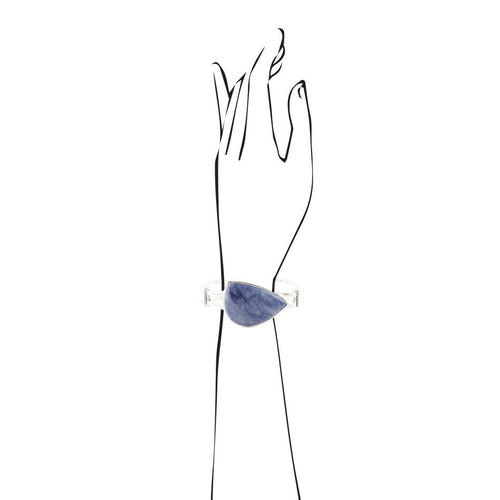 Sky Blue Kyanite Cuff Bracelet - Barse Jewelry