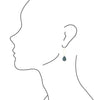 Skyfall Azurite Earrings - Barse Jewelry