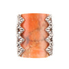 Sluice Orange Coral Ring - Barse Jewelry