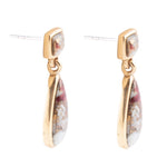 Smooth Teardrop Matrix Earrings - Barse Jewelry