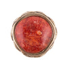 Sponge Coral and Bronze Statement Ring - Barse Jewelry