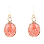 Sponge Coral Drop Earrings - Barse Jewelry