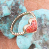 Sponge Coral Rope My Heart Ring - Barse Jewelry