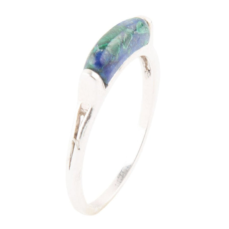 Stackable Azurite Sterling Silver Ring - Barse Jewelry