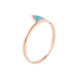 Stackable Turquoise Ring - Barse Jewelry