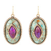 Stacked Stone Turquoise Earrings - Barse Jewelry