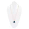 Statement Apatite Pendant Necklace - Barse Jewelry