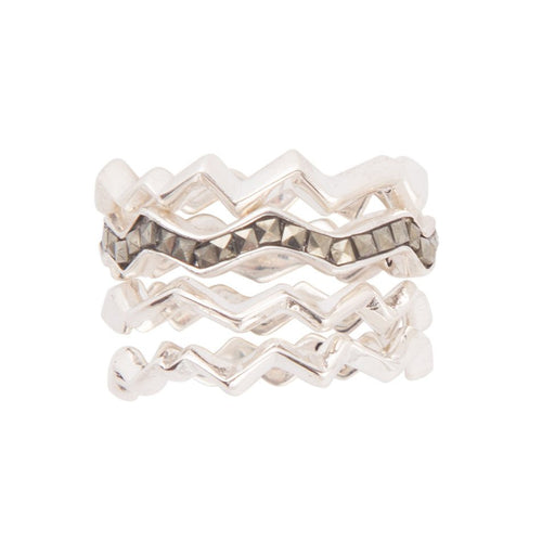 Sterling Silver Marcasite Ring - Barse Jewelry