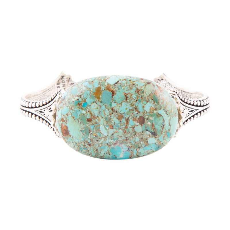 Sterling Turquoise Cuff Bracelet - Barse Jewelry