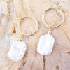 Sunday Best Pearl Loop Earrings - Barse Jewelry