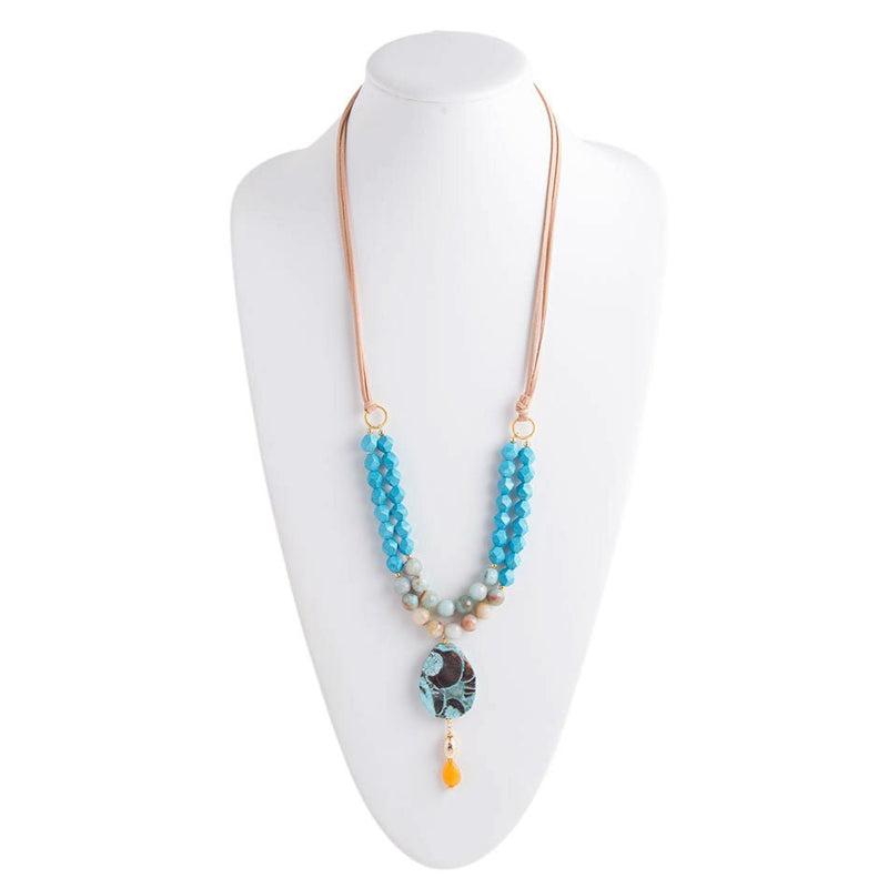 Sunny Days Pendant Necklace - Barse Jewelry