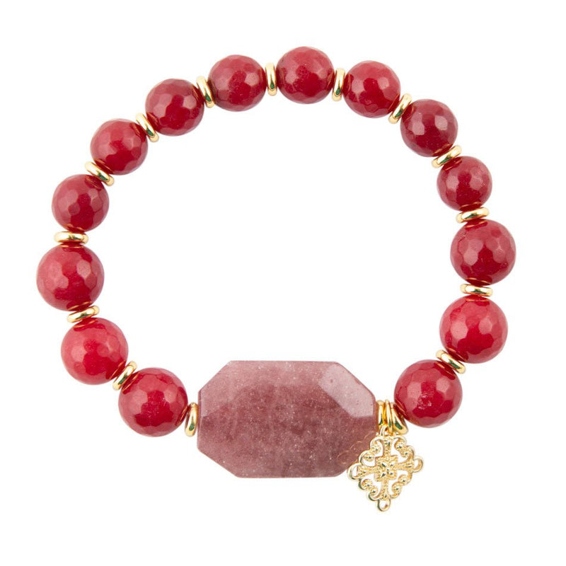 Sunstone Slab Bracelet - Barse Jewelry