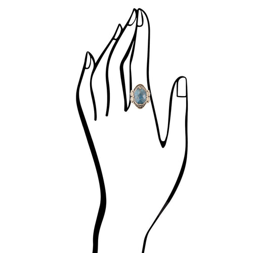 Sweet Dreams Faceted Apatite Ring - Barse Jewelry