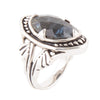 Sweet Dreams Faceted Midnight Labradorite Ring - Barse Jewelry