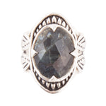 Sweet Dreams Faceted Midnight Labradorite Ring - Barse Jewelry