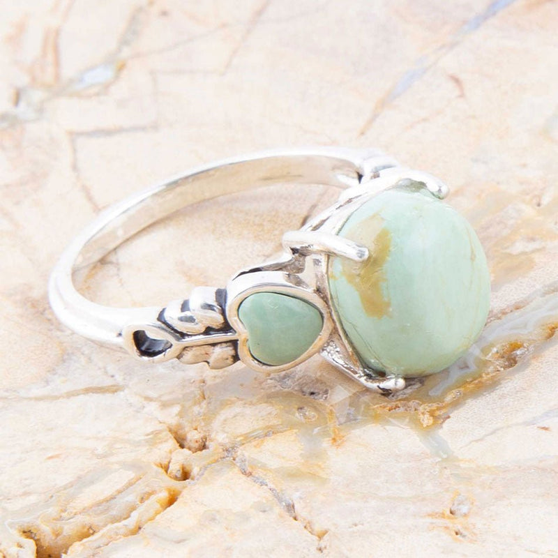 Tangiers Green Turquoise Ring - Barse Jewelry
